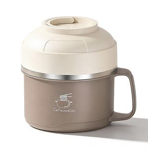 stainless bento box bt9014 - brown