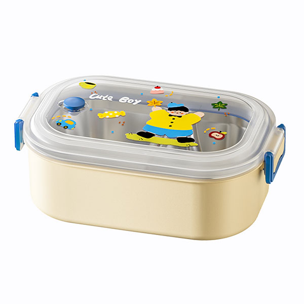 Wholesale Dual-Compartment Layout Food Container – Heat-Insulated and Spill-Proof - Image 2