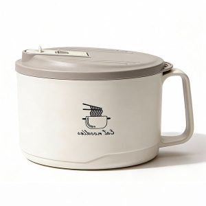 12.3 High capacity stainless steel lunch box kp9023 - Milky white
