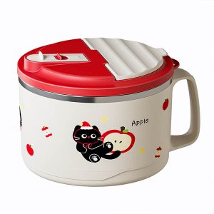 stainless steel lunch box kp9016 - red