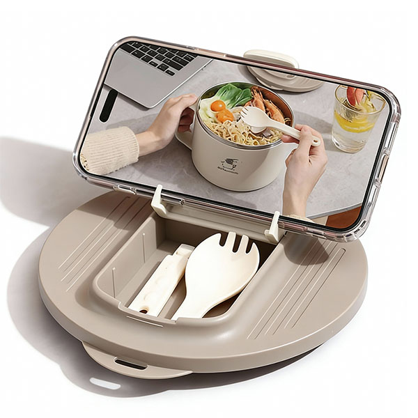 Students' Stainless Bento Box with Cute Design – Large Capacity & Customizable Logo - Image 6