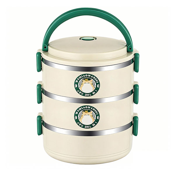 stainless steel bento box kp9018 - Green