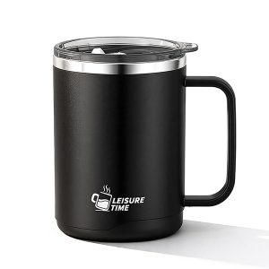 Matte coffee mug BT4011 - Black